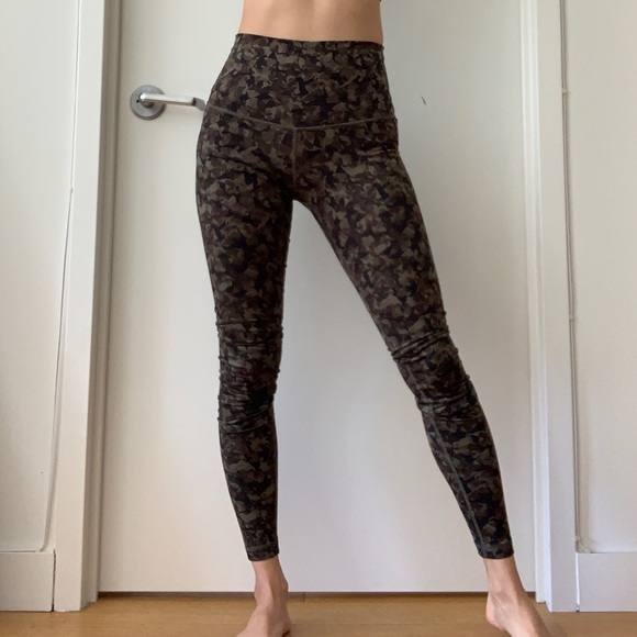 camo print lululemon leggings